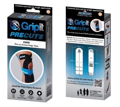 Picture of Strapit PRECUT, Knee, Tan