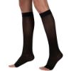 Picture of Sheer Compression Stockings, 15-20 mmHg, Women's Knee High Length, Open Toe, 20 Denier