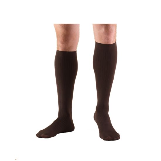Picture of Compression Socks, 8-15 mmHg, Men's Dress Socks, Knee High Over Calf Length