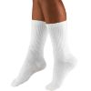 Picture of Compression Socks, 15-20 mmHg, Men's Crew Length Mid-Calf Cushion Foot Socks