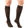 Picture of Compression Socks, 15-20 mmHg, Women's Dress Socks, Knee High Over Calf Length