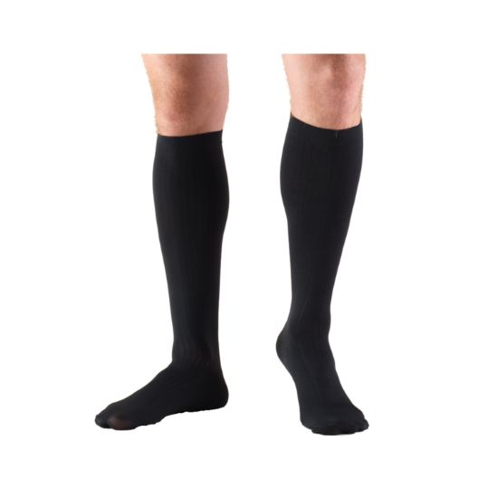 Picture of Compression Socks, 8-15 mmHg, Men's Dress Socks, Knee High Over Calf Length