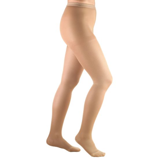 Picture of Women's Compression Pantyhose, 20-30 mmHg, Opaque Hosiery Support Shaping Tights
