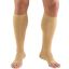 Picture of Compression Stockings for Men and Women, 20-30 mmHg, Knee High Length, Open Toe