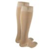 Picture of 30-40 mmHg Compression Stockings for Men and Women, Knee High Length, Dot-Top, Closed Toe