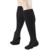 Picture of Short Length 20-30 mmHg Compression Stockings for Men and Women, Reduced Length, Closed Toe