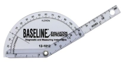 Picture of Baseline flexion/hyper-extension plastic finger goniometer