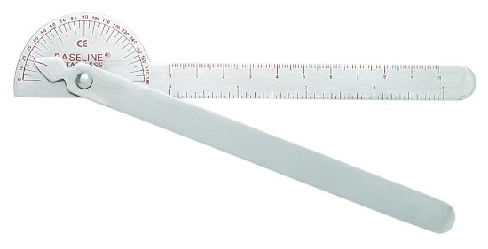 Picture of Baseline SS 180 degree Robinson goniometer, 6 inches