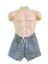 Picture of Dipsters patientwear, men's tie-waist shorts