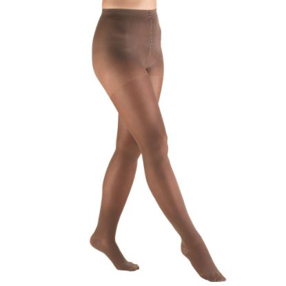 Picture of Sheer Compression Pantyhose, 30-40 mmHg, Women's Shaping Tights, 20 Denier