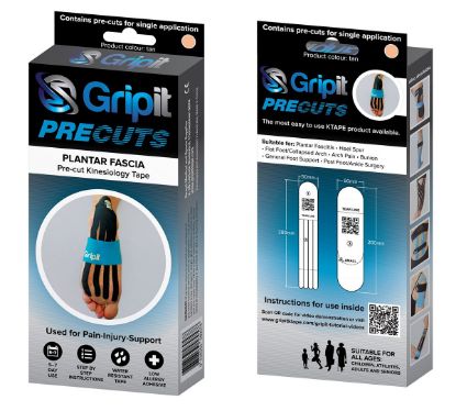 Picture of Strapit PRECUT, Plantar Fasciitis, Tan