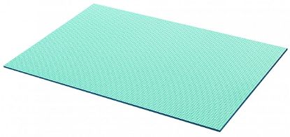 Picture of Airex Exercise Mat, Diana 200, 79" x 49" x 0.6", Water Blue