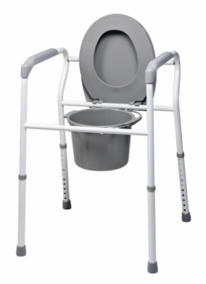 Picture of Lumex Platinum Collection 3-in-1 Steel Commode