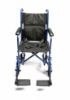 Picture of Everest & Jennings Lightweight Aluminum Transport Chair, 17", Red