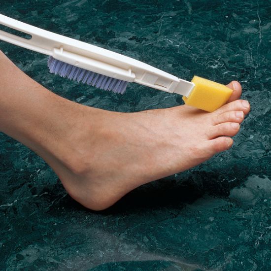 Picture of Dr Joseph's Footbrush, 25.5" long, 3.75" brush