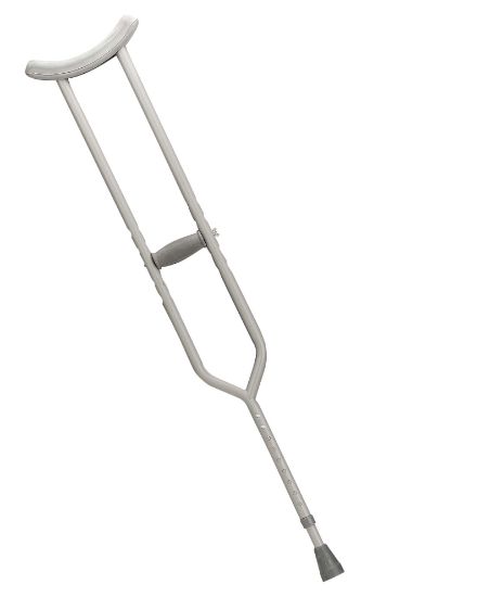 Picture of Drive EZ Adjust Aluminum Crutches, bariatric steel crutches, pair