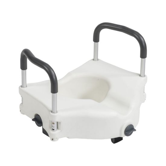Picture of Drive PreserveTech Secure Lock 5" Raised Toilet Seat