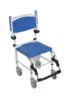 Picture of Drive Bariatric Aluminum Rehab Shower Commode Chair with 4 locking wheels
