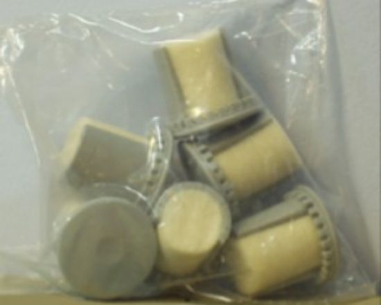 Picture of Drive Devilbiss pulmo aide filter package cap and filter, 6/pkg