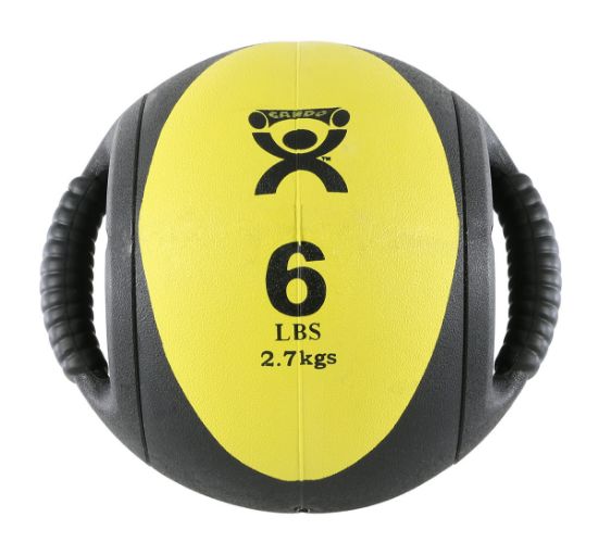 Picture of CanDo dual-handle medicine ball
