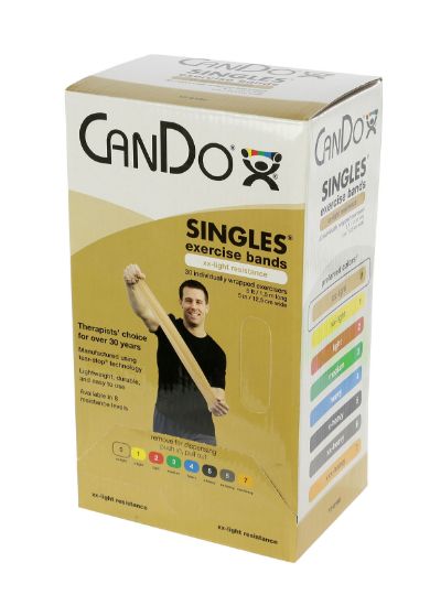 Picture of CanDo exercise band, 5-foot Singles
