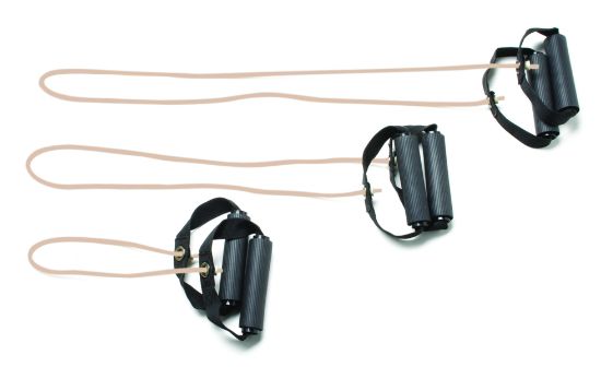 Picture of CanDo exercise Tubing-with-Handles, full body set