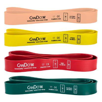 Picture of CanDo Intensity Loop, Set of 8: Tan (XX-Light) through Gold (XXX-Heavy)