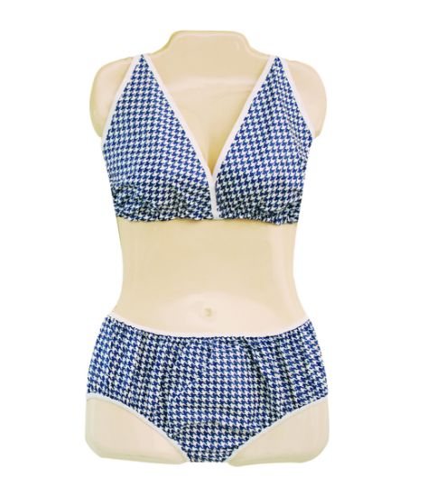 Picture of Dipsters patientwear, women's halter-top bikini