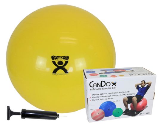 Picture of CanDo economy ball set (ball and pump in box)