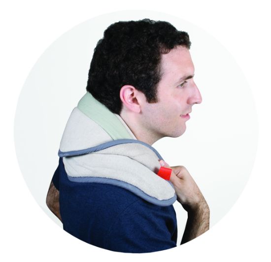Picture of Relief Pak moist heat pack cover, all velour, neck