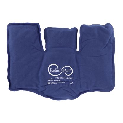Picture of Relief Pak Cold n' Hot Sensaflex compress, tri-sectional (8" x 16")