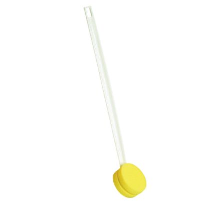 Picture of Straight handle back scrubber 3.75 inch round sponge
