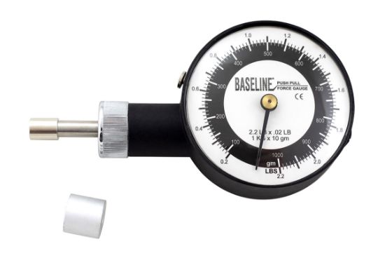 Picture of Baseline dolorimeter (2 pound sensitivity) with circular probe