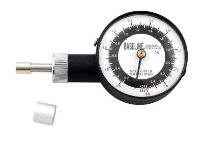 Picture of Baseline dolorimeter (5 pound sensitivity) with circular probe