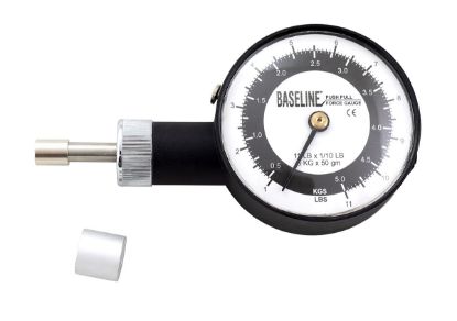 Picture of Baseline dolorimeter (22 pound sensitivity) with circular probe