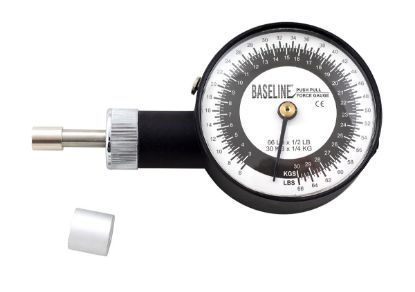 Picture of Baseline dolorimeter (66 pound sensitivity) with circular probe