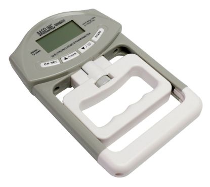 Picture of Baseline electronic Smedley hand dynamometer, adult, 200 lb./90 kg.