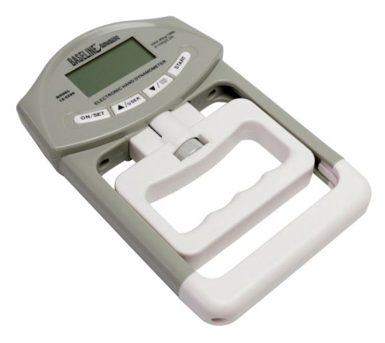 Picture of Baseline electronic Smedley hand dynamometer, adult, 200 lb./90 kg.