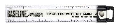 Picture of Baseline finger circumference gauge (inches and centimeters)