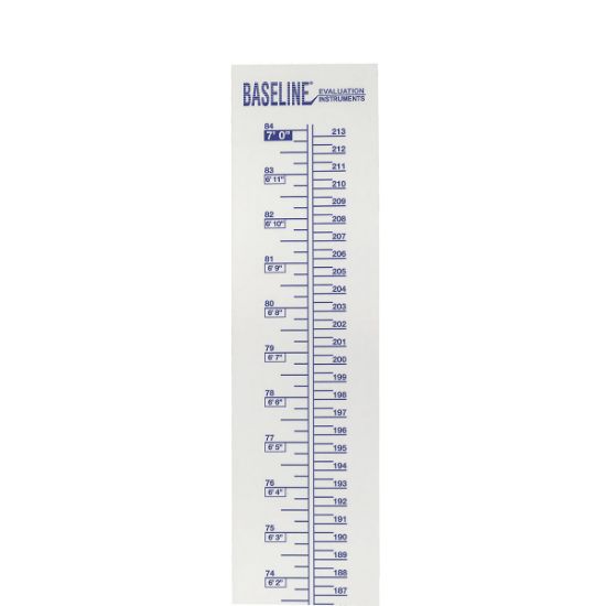 Picture of Baseline Wall Growth Chart, Measurement Range: 0-84" (0-213.36 cm)