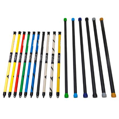 Picture of CanDo WaTE bar, 16 pc set (1 ea: 1-10, 12.5, 15, 17.5, 20, 22.5, 25 lb)