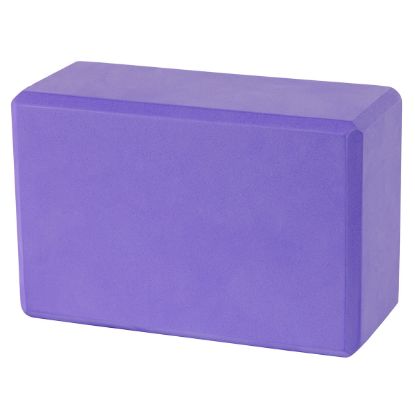 Picture of CanDo yoga block, purple