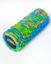 Picture of Yoga Strong, Medium Density Ridged Foam Roller, Blue Tie Dye