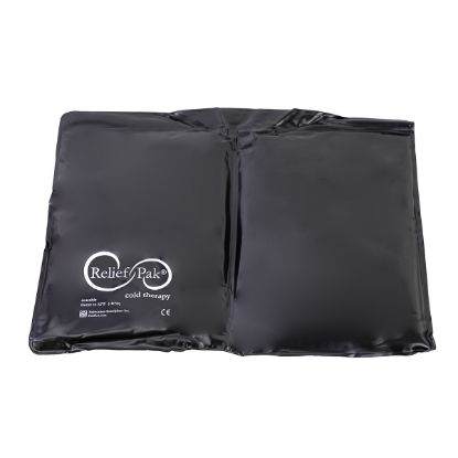 Picture of Relief Pak heavy-duty black urethane reusable cold pack, standard (11 x 14")
