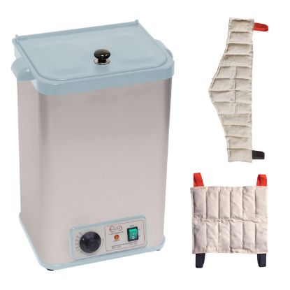 Picture of Relief Pak heating unit, 4-pack stationary with (3) standard and (1) neck, 110V