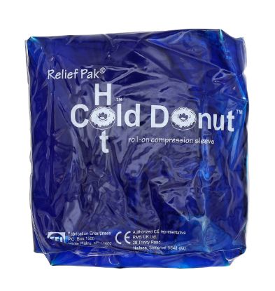 Picture of Relief Pak cold-hot Donut compression sleeve, large, 10/case