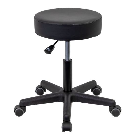 Picture of CanDo pneumatic stool without back, black