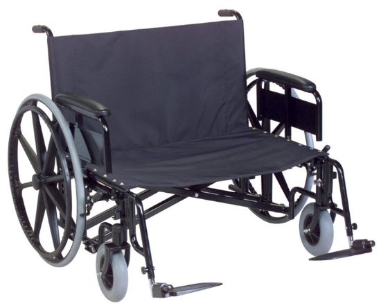 Picture of 22" x 18" Regency 6700 Fixed Back Wheelchair HD