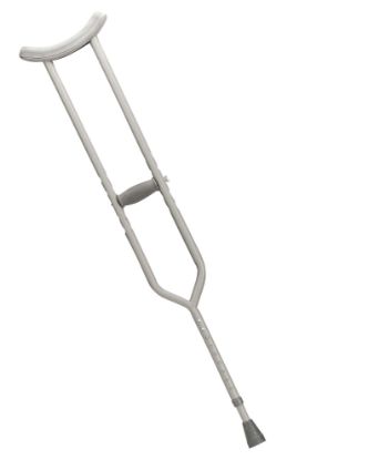 Picture of Drive EZ Adjust Aluminum Crutches, bariatric steel crutches, pair
