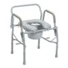 Picture of Drive Deluxe Steel Drop Arm Commode with padded seat